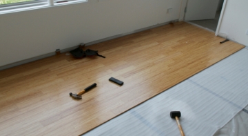 plovouci podlaha drevo